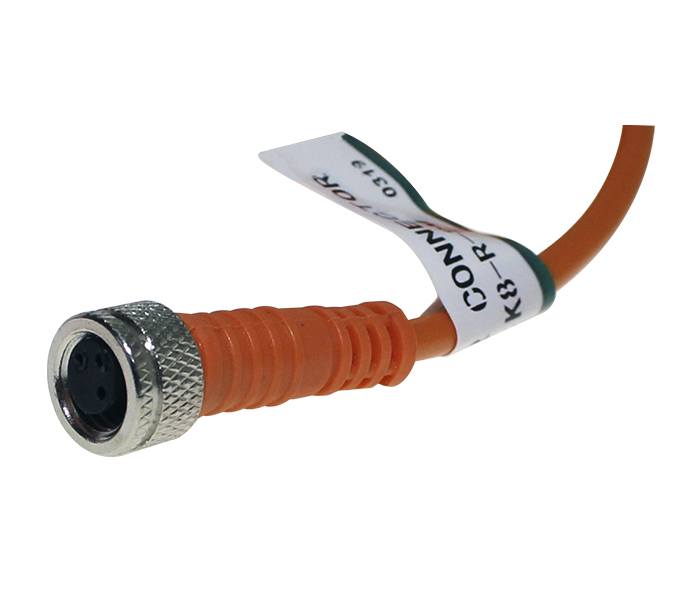 Cabo com Conector M8 Reto 3 Pinos - 2m