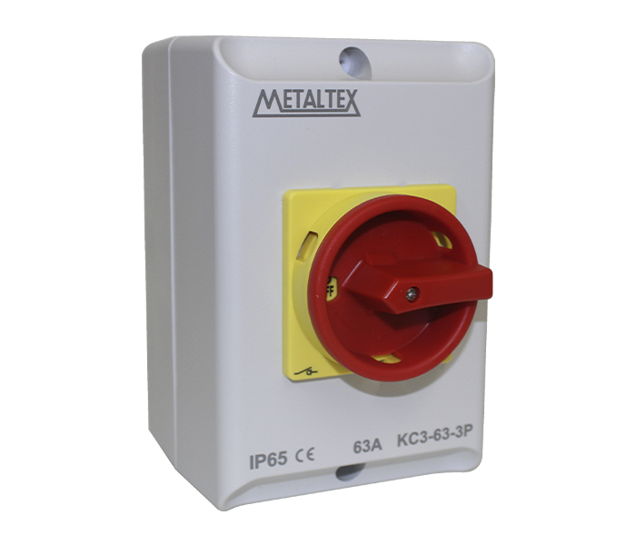 Chave Seccionadora Tripolar 63A - em Caixa IP65