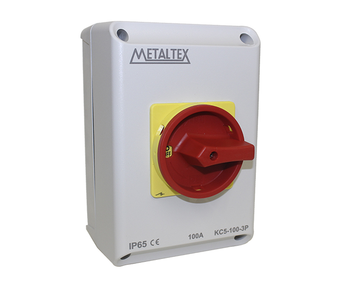 Chave Seccionadora Tripolar 100A - em Caixa IP65