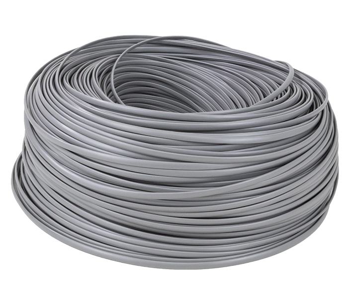 Cabo Chato - 4 Condutores - Cinza