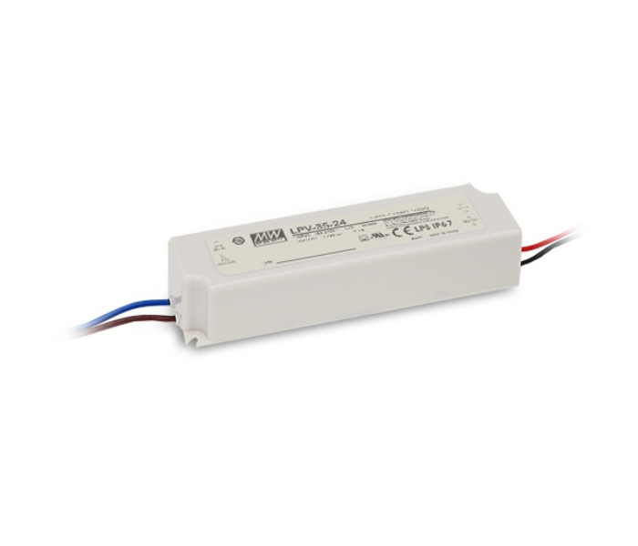 Fonte para LED Mean Well 35W - 90/264V 12V-0,3A