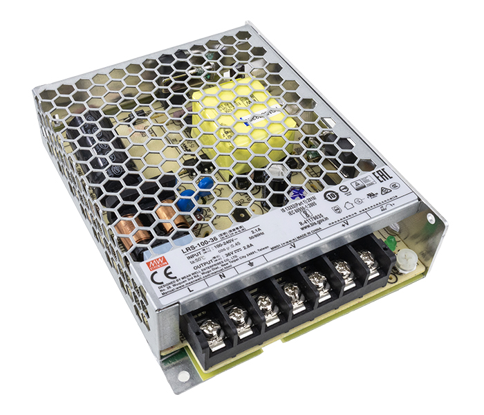 Fonte Chaveada Mean Well 108W - 88/264V 36V-2,8A