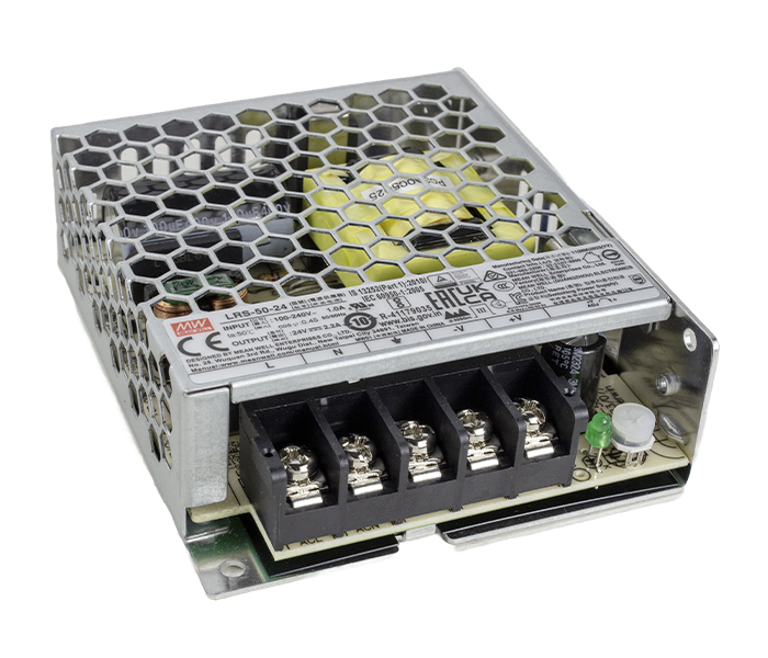 Fonte Chaveada Mean Well 50W - 88/264V 24V-2,2A