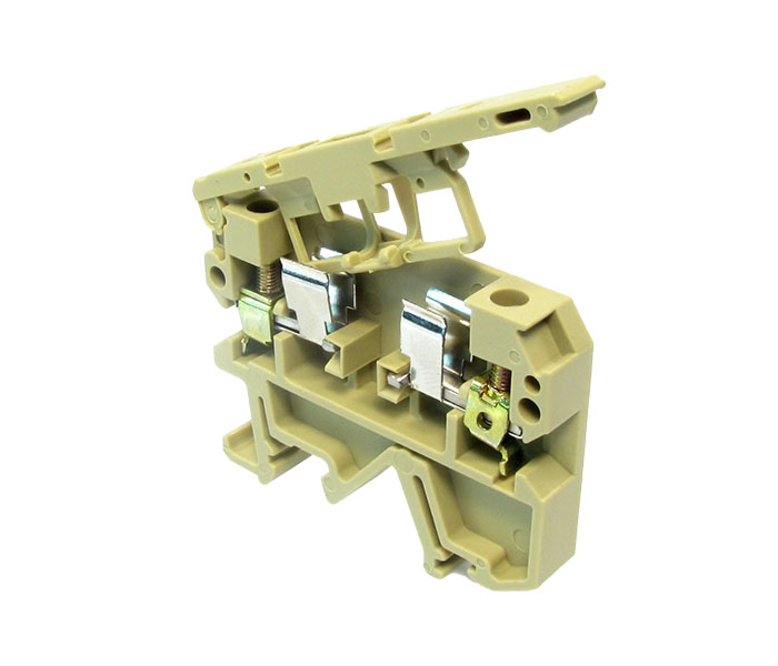 Porta Fusível Selecionável com Sinalização LED para Trilhos TS32 e TS35 - 220V