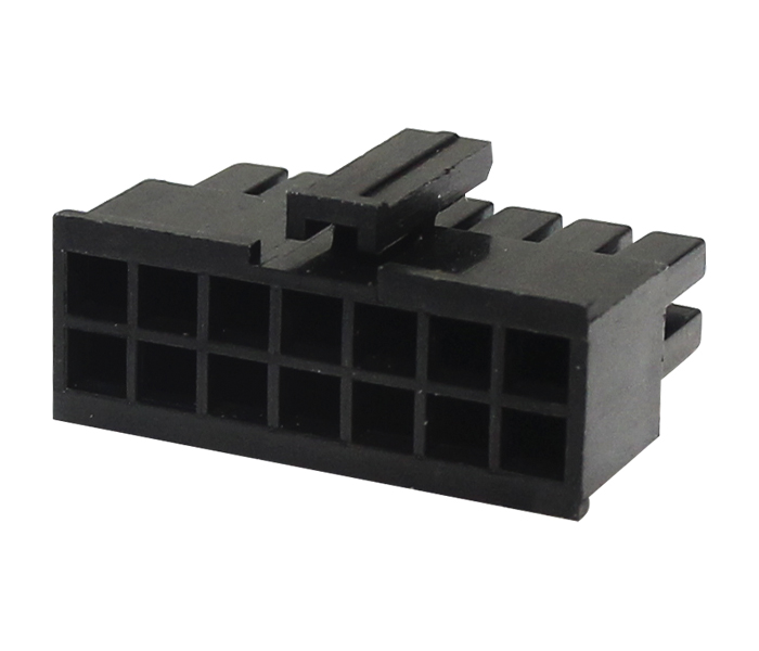 Conector Modular Subminiatura - Receptáculo - Fêmea - 14 Vias - Passo 3,00mm 