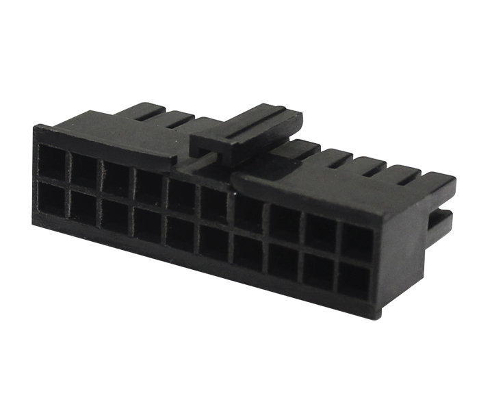 Conector Modular Subminiatura - Receptáculo - Fêmea - 20 Vias - Passo 3,00mm 