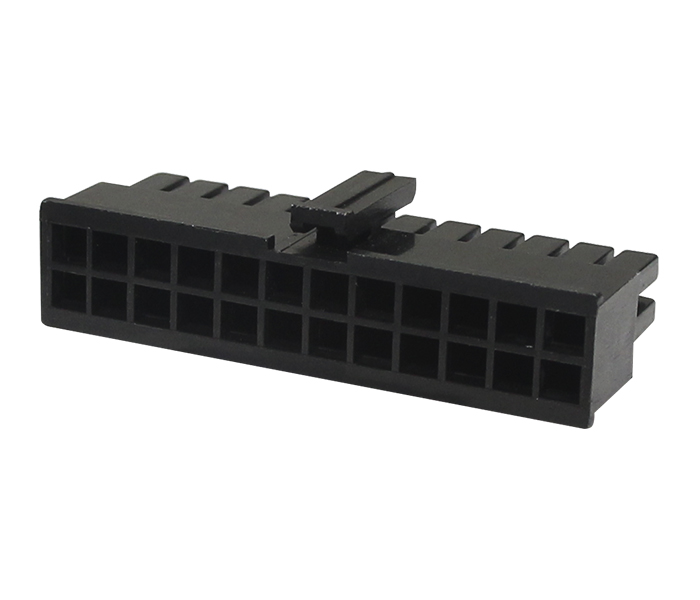 Conector Modular Subminiatura - Receptáculo - Fêmea - 4 Vias - Passo 3,00mm 