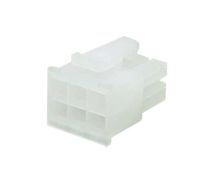 Conector Modular Miniatura - Receptáculo - Fêmea - 6 Vias - Passo 4,20mm 
