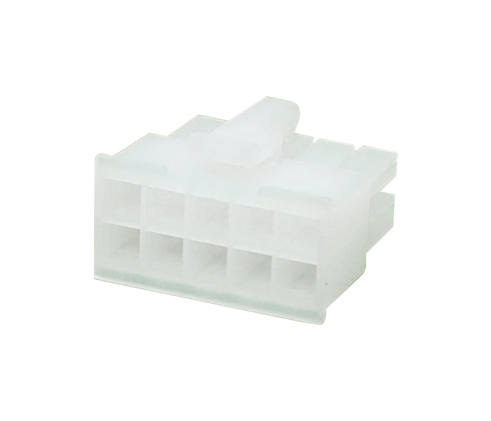 Conector Modular Miniatura - Receptáculo - Fêmea - 10 Vias - Passo 4,20mm 