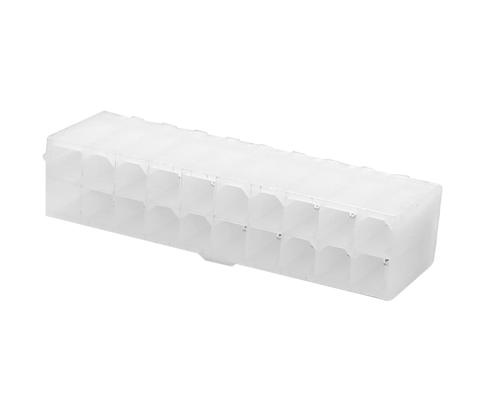 Conector Modular Miniatura - Macho - 20 Vias - 180 Graus - Passo 4,20mm 
