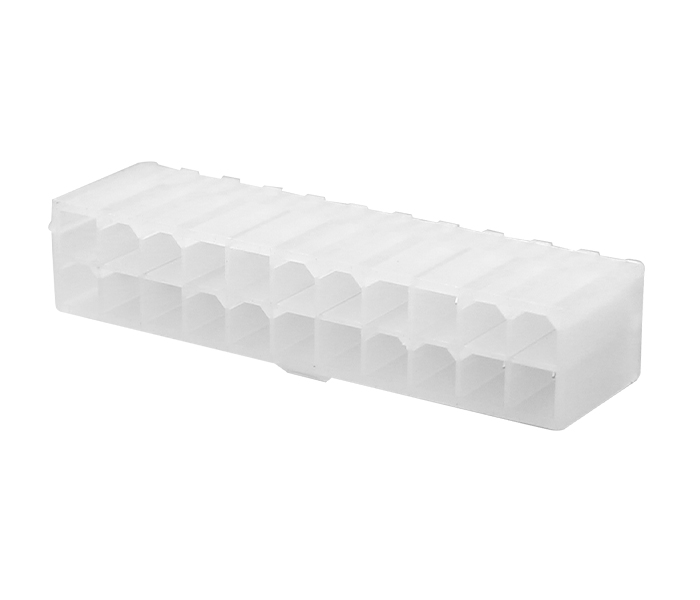 Conector Modular Miniatura - Macho - 22 Vias - 180 Graus - Passo 4,20mm 