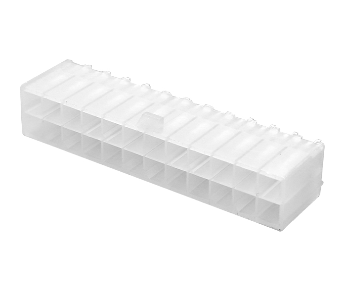 Conector Modular Miniatura - Macho - 24 Vias - 180 Graus - Passo 4,20mm 