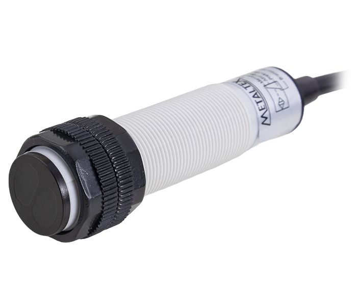 Sensor Fotoelétrico Difuso PNP 20cm - 10/30VCC - NA+ NF