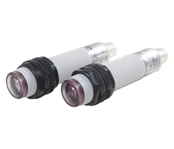 Sensor Fotoelétrico Barreira NPN 5m - 10/30VCC - NA+ NF - Conexão M12