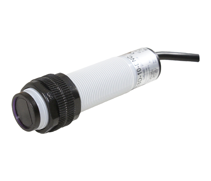 Sensor Fotoelétrico Difuso NPN 10cm - 10/30VCC - NA+ NF - NA+NF