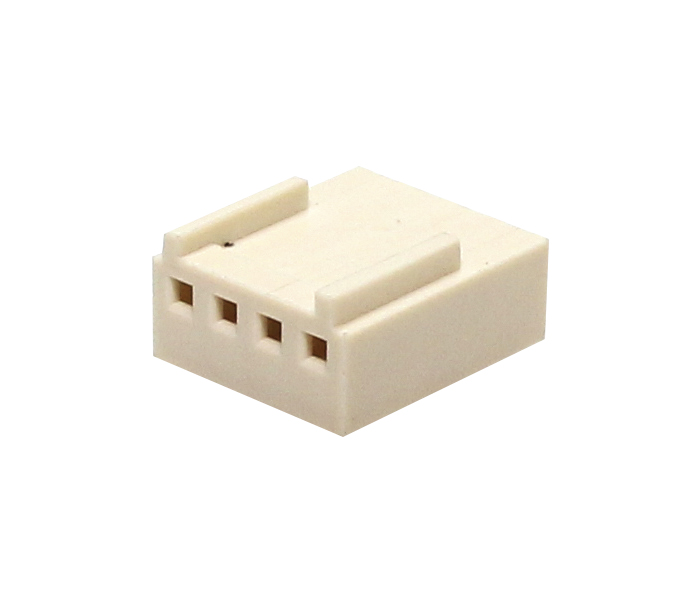 Conector Placa-Cabo - Fêmea - 4 Vias - Passo 2,50mm