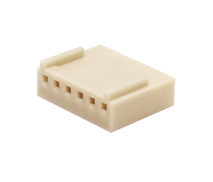Conector Placa-Cabo - Fêmea - 6 Vias - Passo 2,50mm