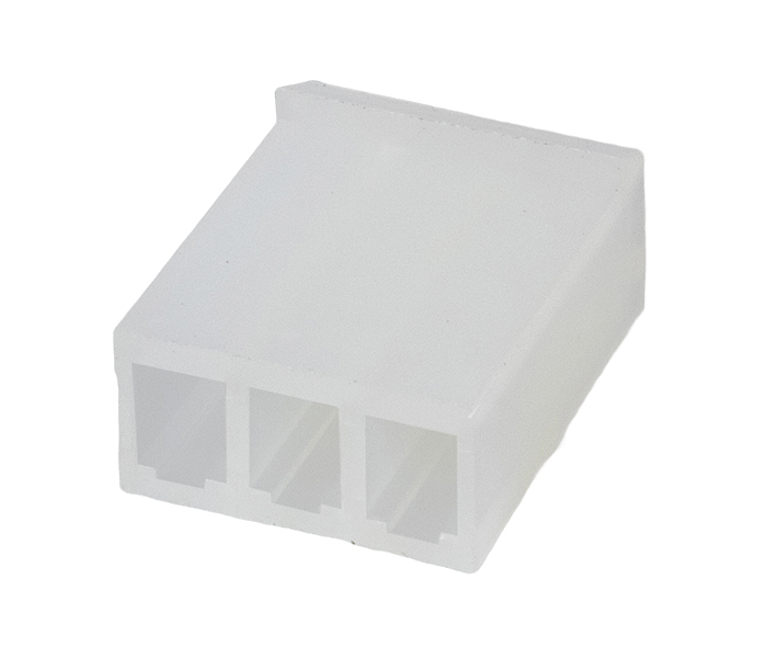 Conector Placa-Cabo - Fêmea - 3 Vias - Passo 3,96mm 