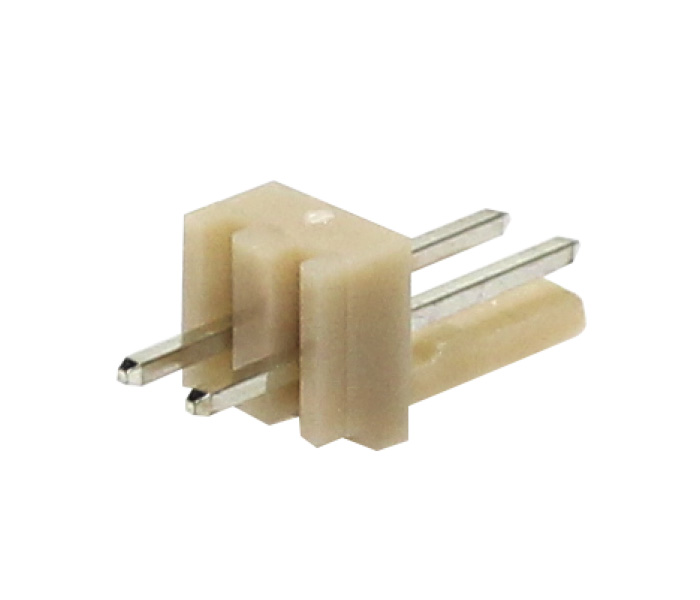 Conector Placa-Cabo - Macho - 2 Vias - 180 Graus - Passo 2,50mm