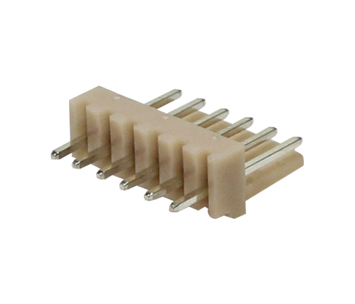 Conector Placa-Cabo - Macho - 6 Vias - 180 Graus - Passo 2,50mm 
