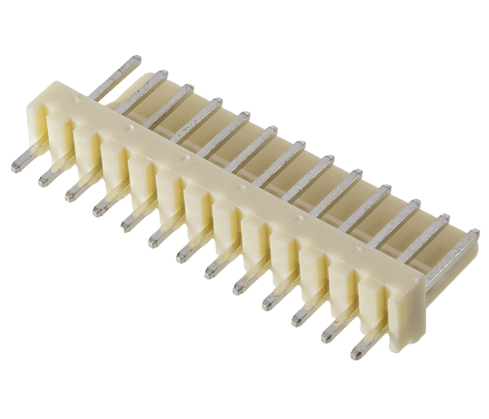 Conector Placa-Cabo - Macho - 13 Vias - 180 Graus - Passo 2,50mm 