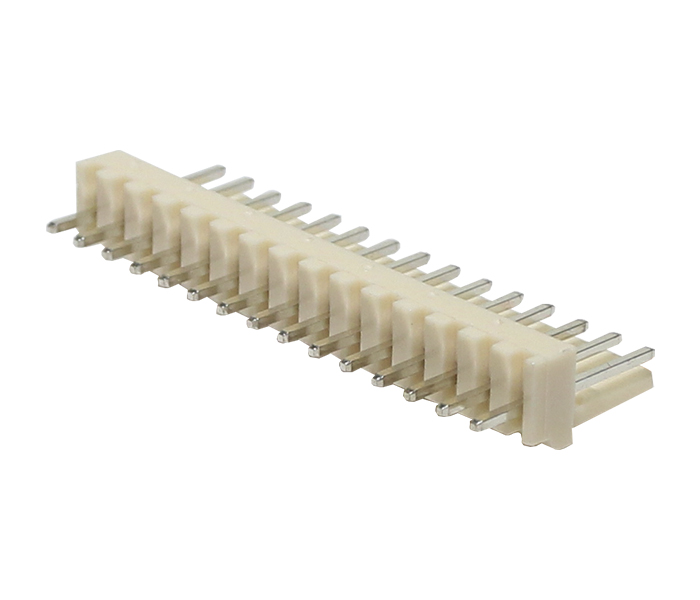 Conector Placa-Cabo - Macho - 15 Vias - 180 Graus - Passo 2,50mm 
