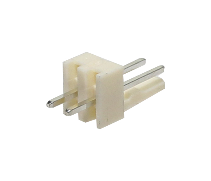 Conector Placa-Cabo - Macho - 2 Vias - 180 Graus - Passo 2,54mm 