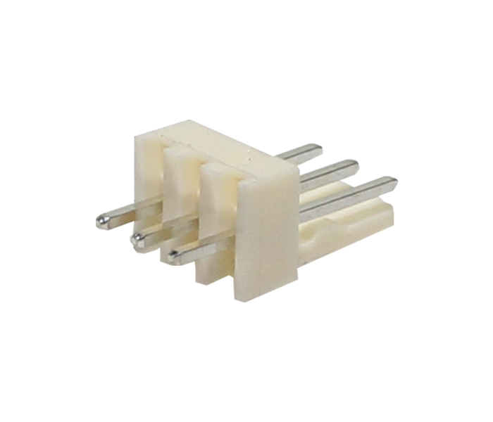 Conector Placa-Cabo - Macho - 3 Vias - 180 Graus - Passo 2,54mm 