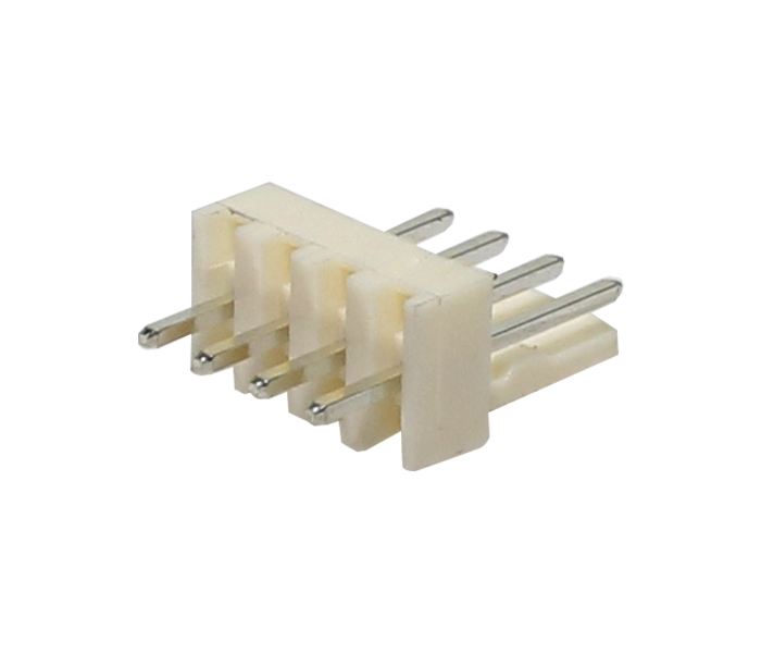 Conector Placa-Cabo - Macho - 4 Vias - 180 Graus - Passo 2,54mm 