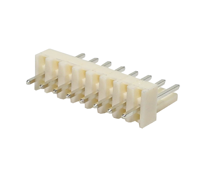 Conector Placa-Cabo - Macho - 8 Vias - 180 Graus - Passo 2,54mm 