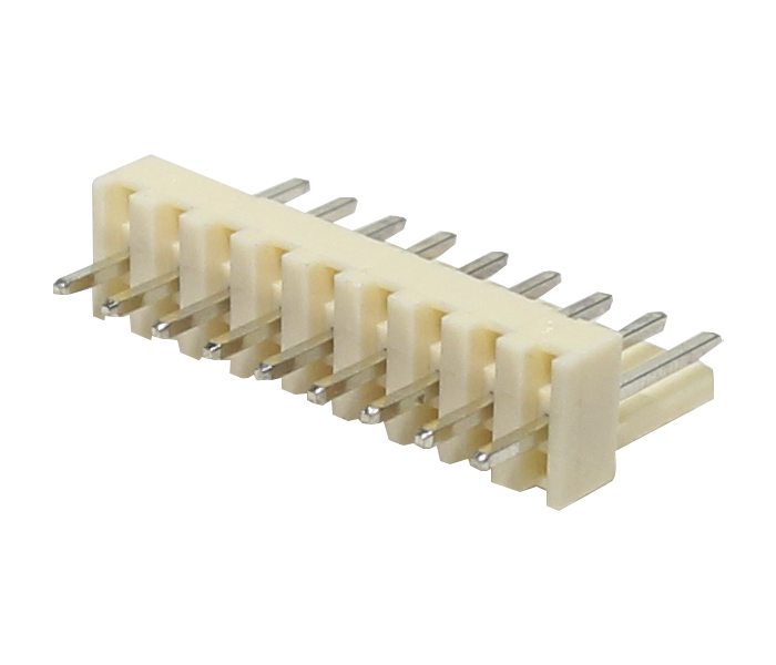Conector Placa-Cabo - Macho - 9 Vias - 180 Graus - Passo 2,54mm 