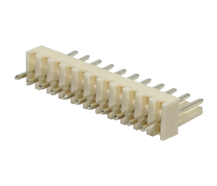 Conector Placa-Cabo - Macho - 11 Vias - 180 Graus - Passo 2,54mm 