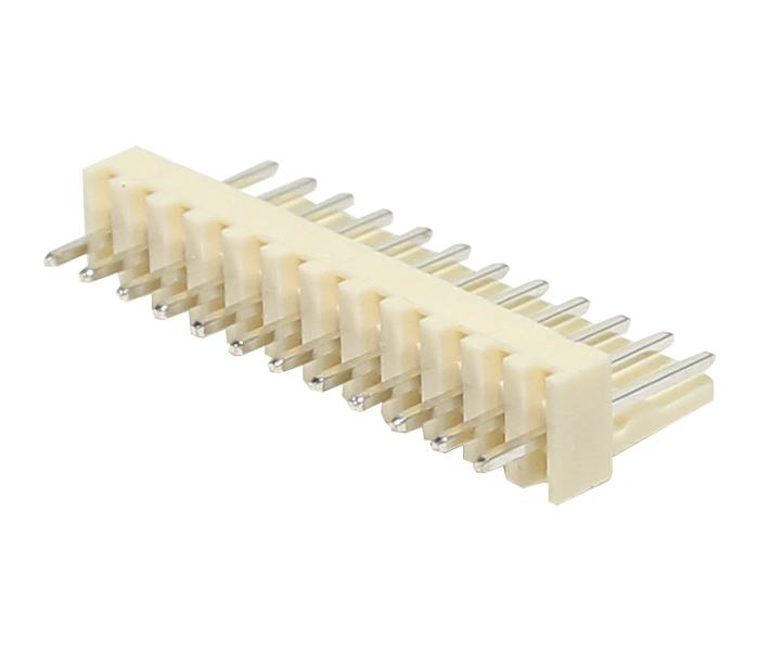 Conector Placa-Cabo - Macho - 12 Vias - 180 Graus - Passo 2,54mm 