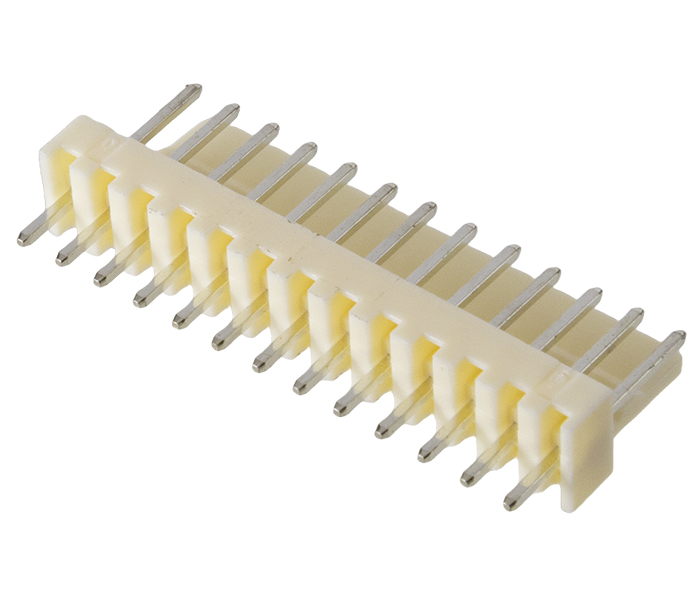 Conector Placa-Cabo - Macho - 13 Vias - 180 Graus - Passo 2,54mm 