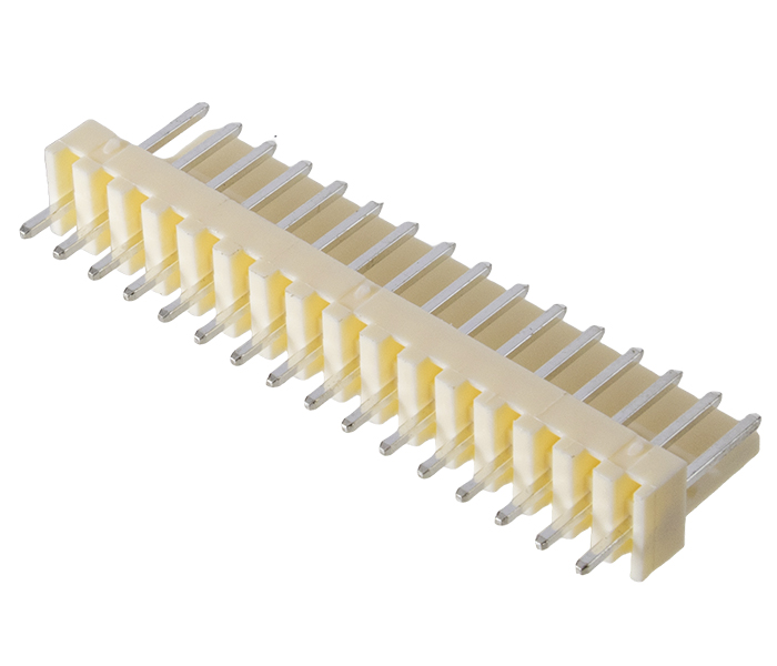 Conector Placa-Cabo - Macho - 16 Vias - 180 Graus - Passo 2,54mm 