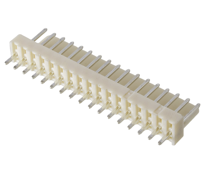 Conector Placa-Cabo - Macho - 17 Vias - 180 Graus - Passo 2,54mm 