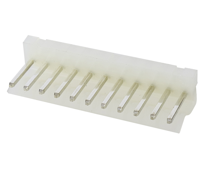 Conector Placa-Cabo - Macho - 11 Vias - 180 Graus - Passo 3,96mm 