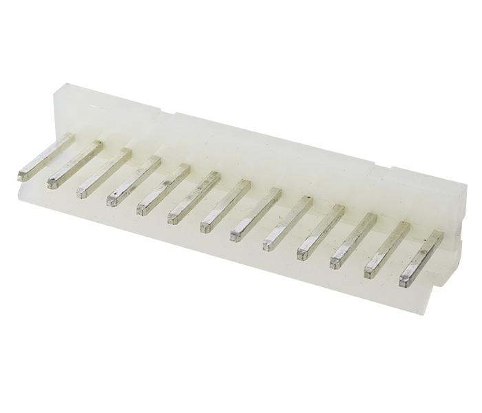 Conector Placa-Cabo - Macho - 13 Vias - 180 Graus - Passo 3,96mm 