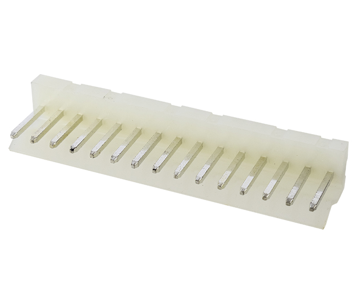 Conector Placa-Cabo - Macho - 15 Vias - 180 Graus - Passo 3,96mm 