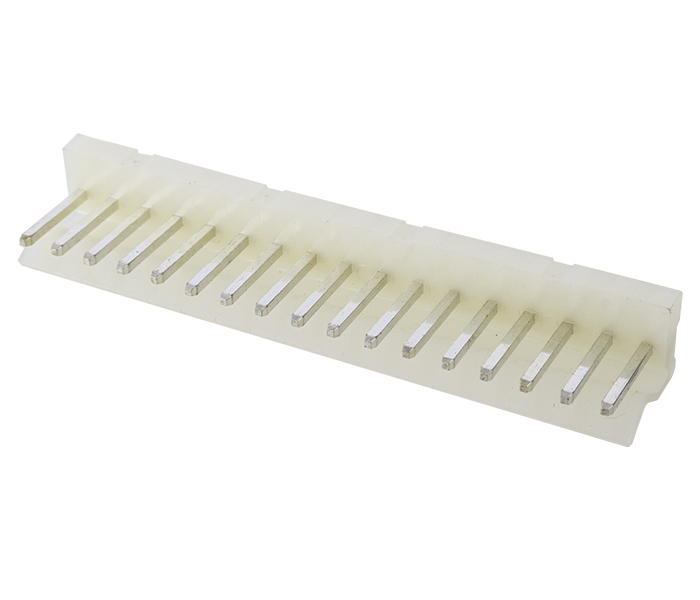 Conector Placa-Cabo - Macho - 17 Vias - 180 Graus - Passo 3,96mm 