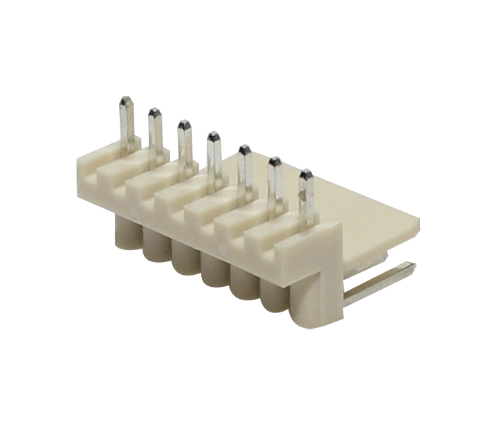 Conector Placa-Cabo - Macho - 7 Vias - 90 Graus - Passo 2,50mm 