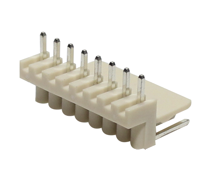 Conector Placa-Cabo - Macho - 8 Vias - 90 Graus - Passo 2,50mm 