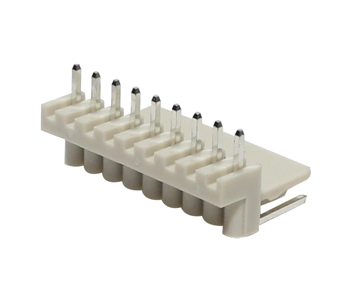 Conector Placa-Cabo - Macho - 9 Vias - 90 Graus - Passo 2,50mm 