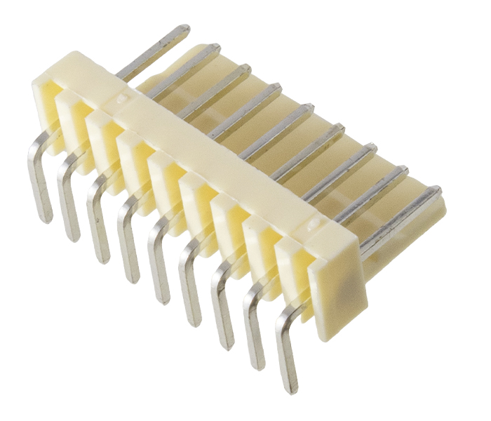Conector Placa-Cabo - Macho - 9 Vias - 90 Graus - Passo 2,54mm 