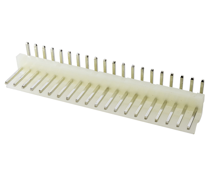 Conector Placa-Cabo - Macho - 20 Vias - 90 Graus - Passo 3,96mm 