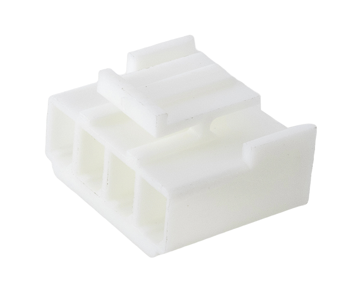 Conector Placa-Cabo - Fêmea - 4 Vias - Passo 3,96mm 