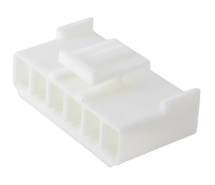 Conector Placa-Cabo - Fêmea - 6 Vias - Passo 3,96mm 