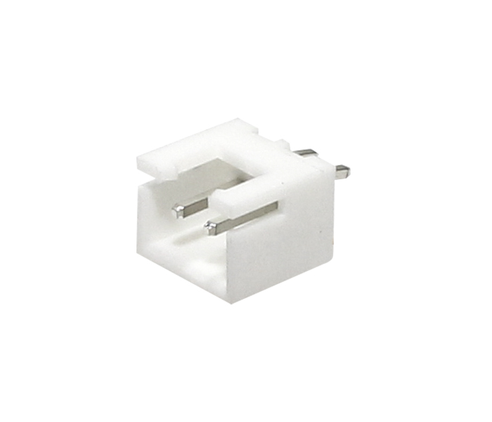 Conector Placa-Cabo - Macho - 2 Vias - 180 Graus - Passo 2,50mm 