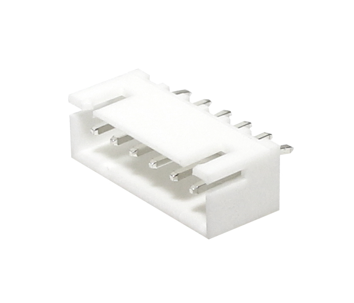 Conector Placa-Cabo - Macho - 6 Vias - 180 Graus - Passo 2,50mm 