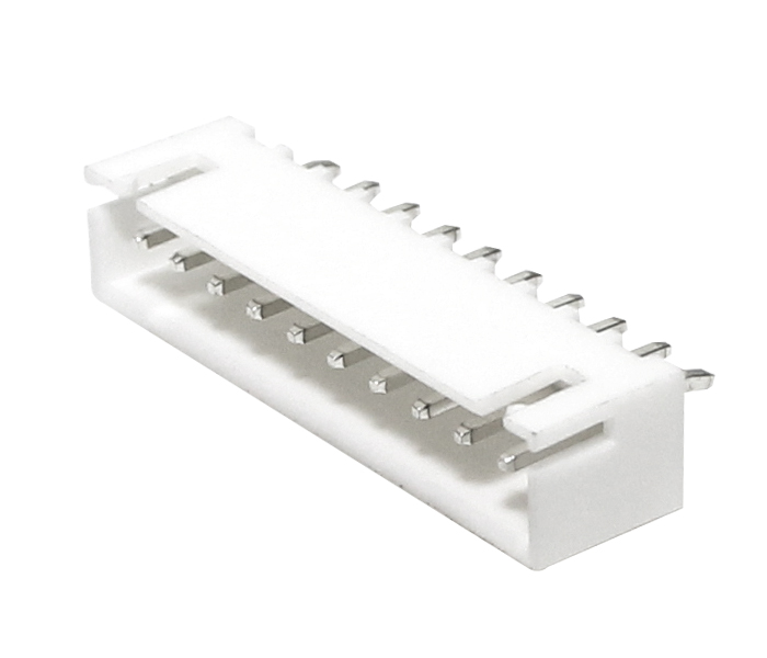 Conector Placa-Cabo - Macho - 10 Vias - 180 Graus - Passo 2,50mm 